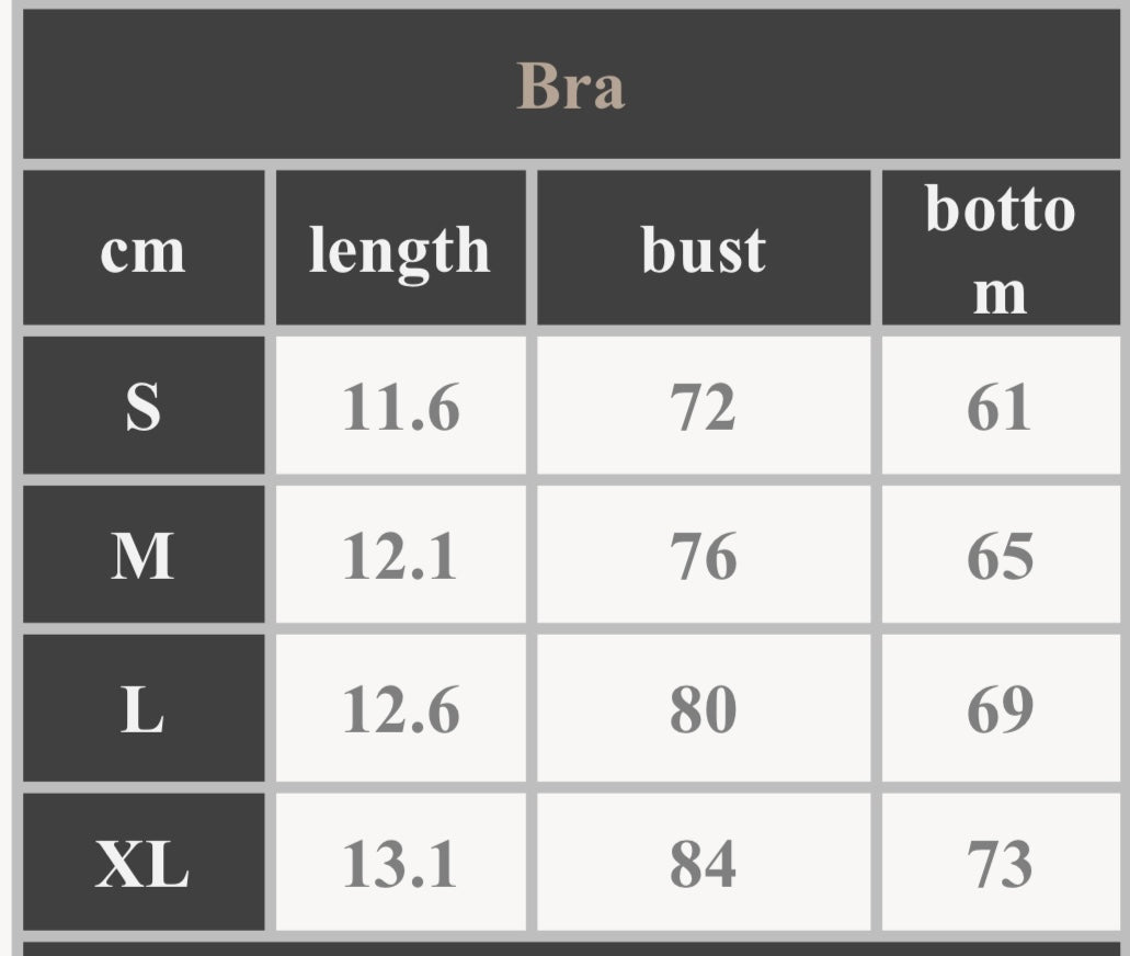 Twist Bra - Black