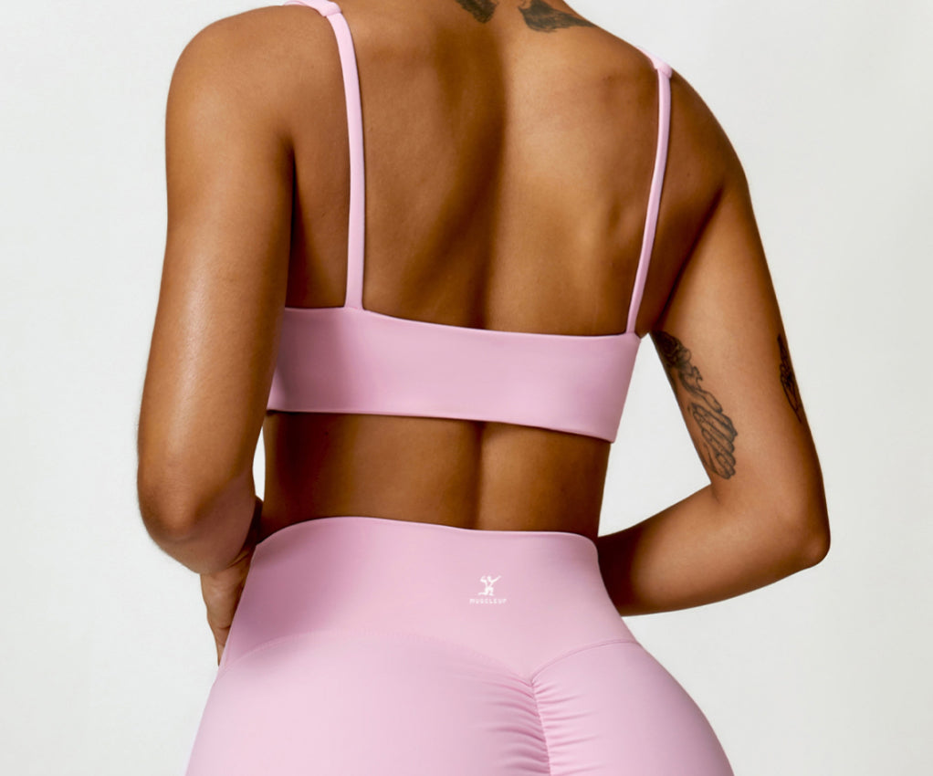 Seamless Sports Bra - Pink