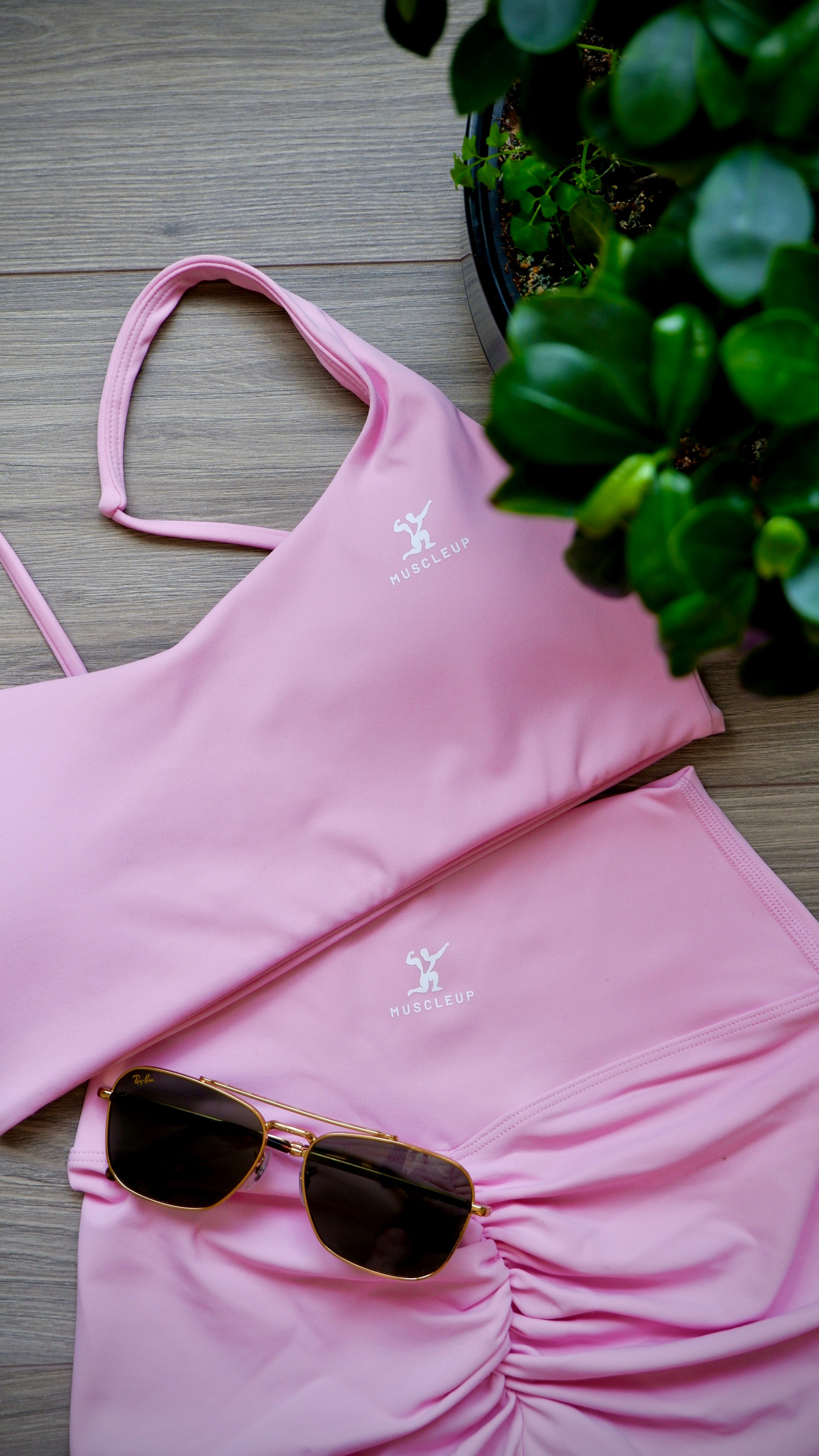 Super Soft Seamless Sports Bra - Pink