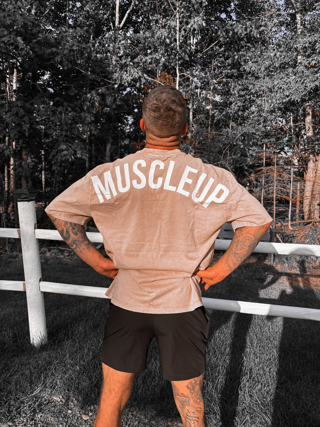 Signature Pump Cover - Washed Tan