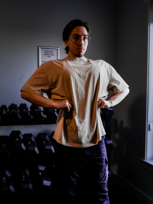 Pump Cover Tee - Tan