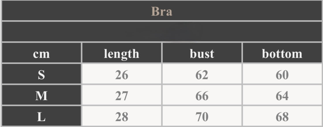 Halter Top Twist Bra - Black