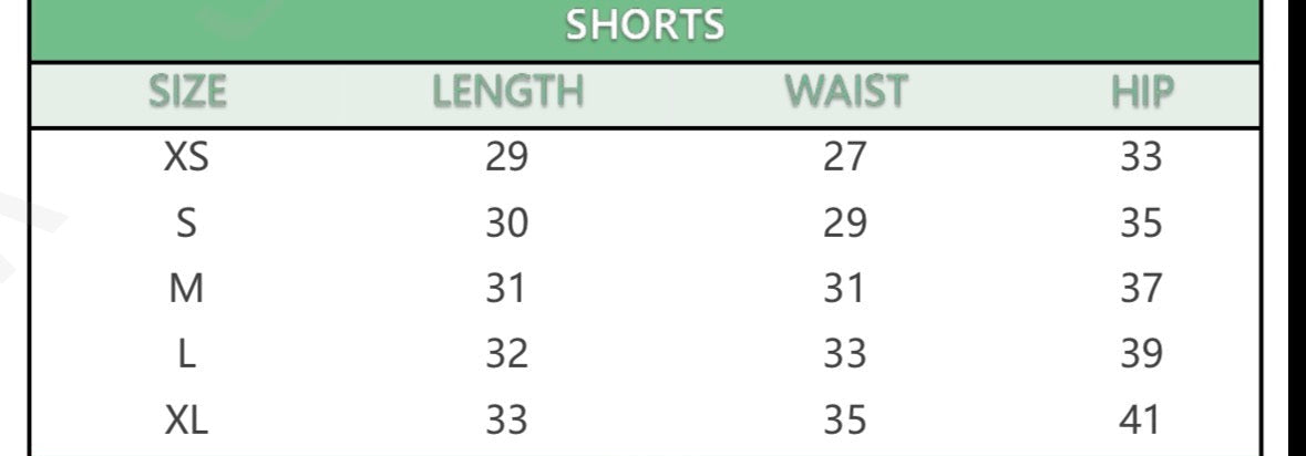Seamless Shorts - Yellow